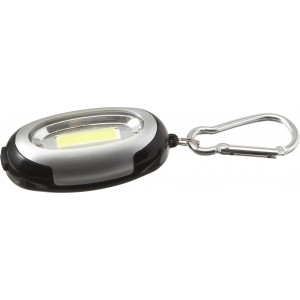 6 COB LED-es lmpa, ezst (kulcstart)