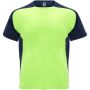 Bugatti rvid ujj uniszex sportpl, fluor green, navy blue