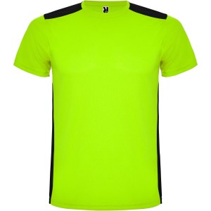 Roly Detroit r�vid ujj� gyerek sportp�l�, lime, solid black