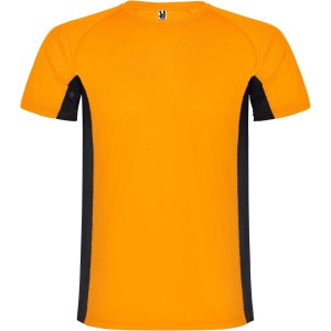 Roly Shanghai r�vid ujj� f�rfi sportp�l�, fluor orange, solid black