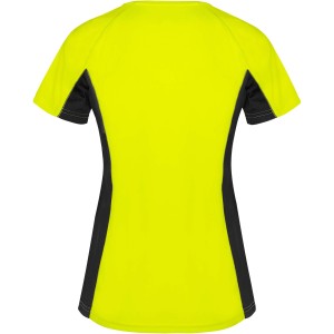 Roly Shanghai r�vid ujj� n�i sportp�l�, fluor yellow, solid black
